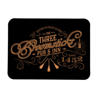 HOGSMEADE™ TRE BROOMSTICKS™-Pubb & ingång Magnet