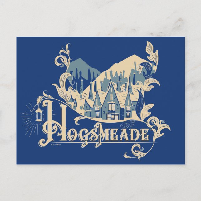 HOGSMEADE™ Vintage By Grafik Vykort (Framsida)