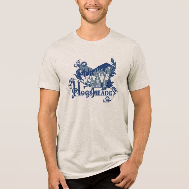 HOGSMEADE™ Vintage Village Graphic T Shirt (Framsida)