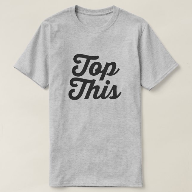 HÖGST DETTA T-SHIRT (Design framsida)