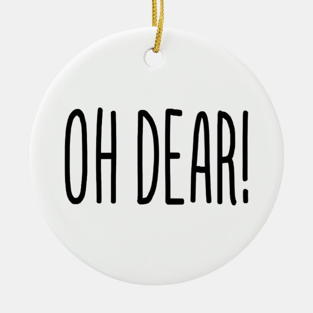 HÖGST! JULGRANSPRYDNAD KERAMIK (Framsidan)