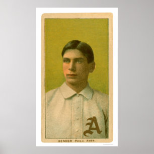 Högsta böjapparatbaseball 1909 poster