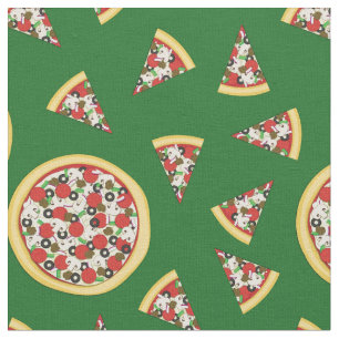 Högsta Combo Pizza Cute Food Kids Tyg