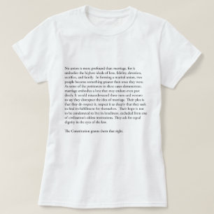 Högsta domstolen Anthony Kennedy gay giftergifterm T Shirt
