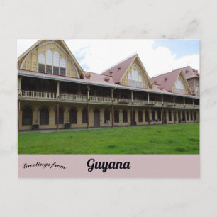 Högsta domstolen Georgetown Guyana Vykort