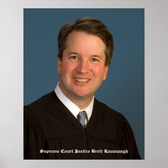 Högsta domstolen i USA Brett Kavanaugh Poster (Framsidan)