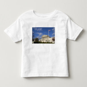 Högsta domstolen i USA:s byggnad i Tee Shirt