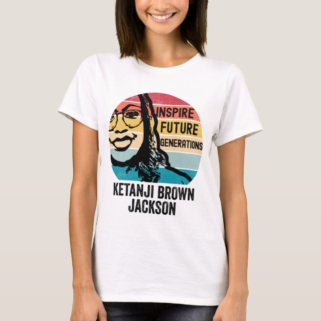 Högsta domstolen Ketanji Brown Jackson Quote T Shirt (Framsida)