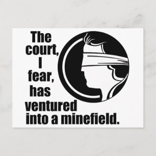 Högsta domstolen Ruth Bader Ginsburg-citat Vykort