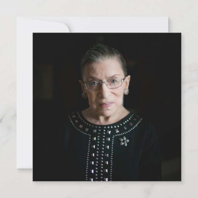 Högsta domstolen Ruth Bader Ginsburg Inbjudningar (Framsida)