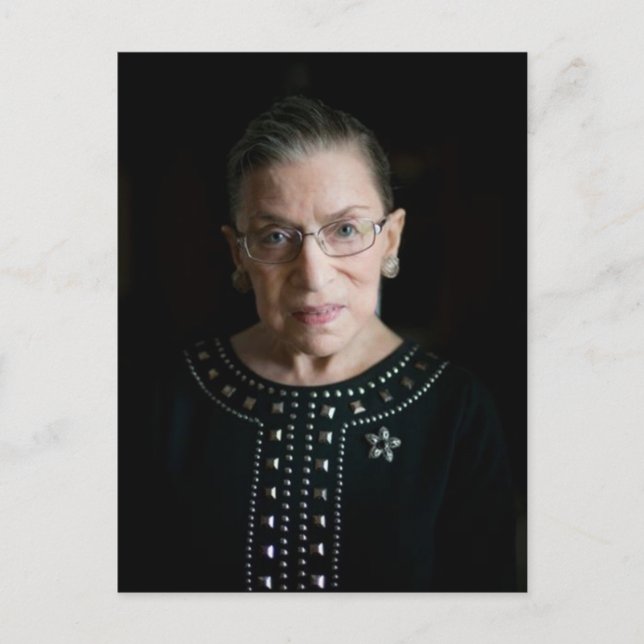 Högsta domstolen Ruth Bader Ginsburg Vykort (Framsida)