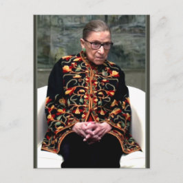 Högsta domstolen Ruth Bader Ginsburg Vykort