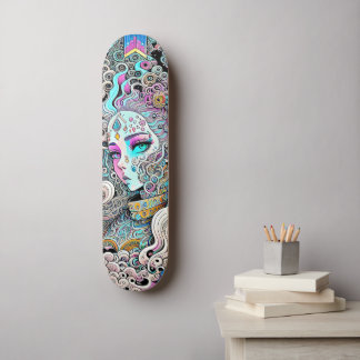 Högsta guddess mini skateboard bräda 18,5 cm