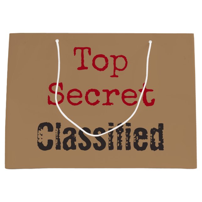 Högsta hemliga presentsäck (Framsidan)