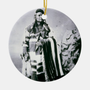 Högsta Joseph (1840-1904) c.1880 (b-/wfotoet) Julgransprydnad Keramik