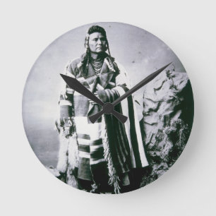 Högsta Joseph (1840-1904) c.1880 (b-/wfotoet) Rund Klocka