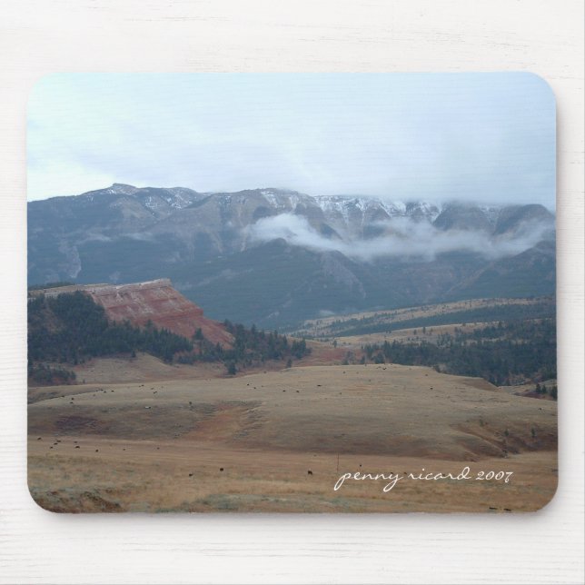 Högsta Joseph Byway Wyoming Mousepad Musmatta (Framsidan)