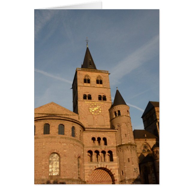 Högsta katedralen för Saint Peter, Trier Hälsningskort (Framsidan)