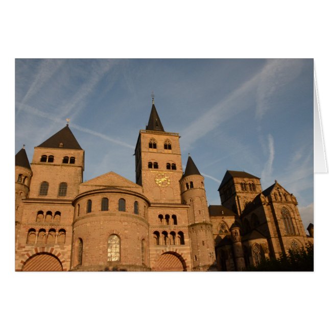 Högsta katedralen för Saint Peter, Trier Hälsningskort (Framsidan Horizontal)