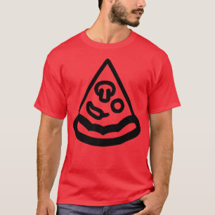 Högsta Pizza-segment T Shirt