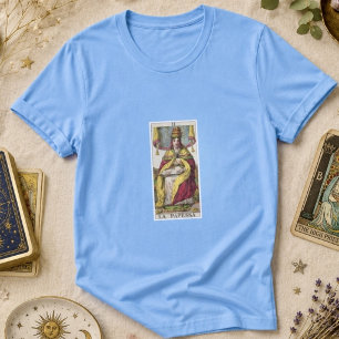 Högsta Prästinnan Vintage Tarot Tee Shirt