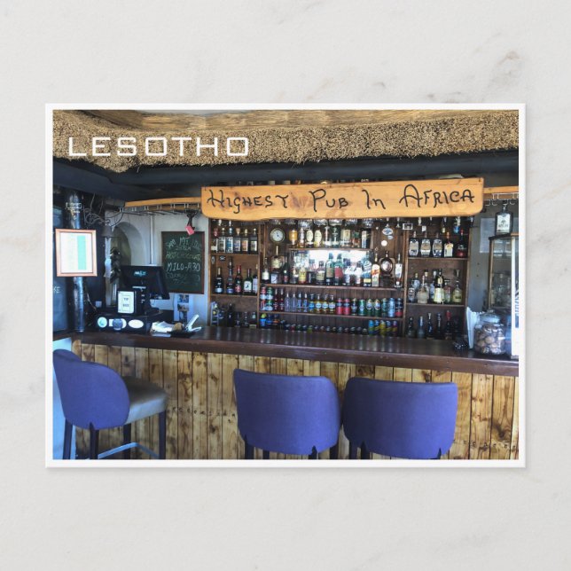 högsta pub-afrika vykort (Framsida)
