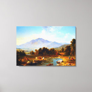 Högsta punkten Shandaken Mountains Asher Brown Dur Canvastryck