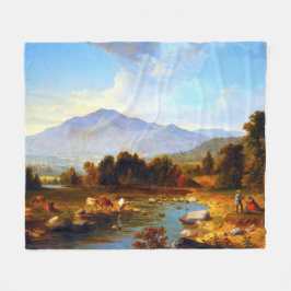 Högsta punkten Shandaken Mountains Asher Brown Dur Fleecefilt