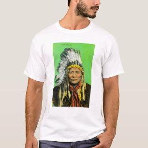 Högsta Washakie porträtt Tee