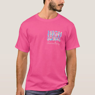 Högstadiesekreterare Groovy Tillbaka till skolan L T Shirt
