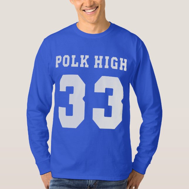 Högstadiumfotboll T-shirt (Framsida)
