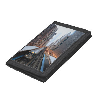 Högstämd stång i i stadens centrum Chicago över