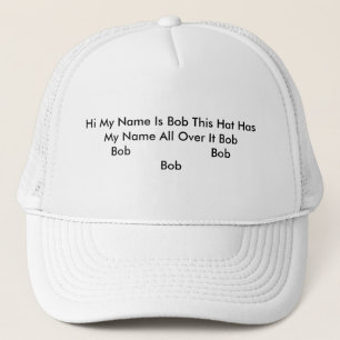 Högt är mitt namn egennamn som denna hatt har mi keps