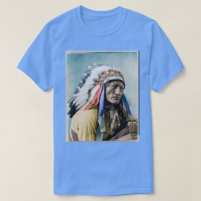 Högt björn i Lakota Sioux-grafiken T Shirt (Design framsida)