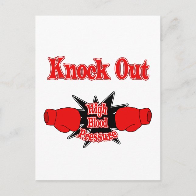 Högt blodtryck vykort (Framsida)
