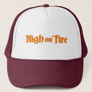 högt brandband keps