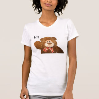 Högt! Goodbye! Välfylld nalleskjorta Tee Shirt