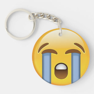 Högt gråta ansikte Emoji