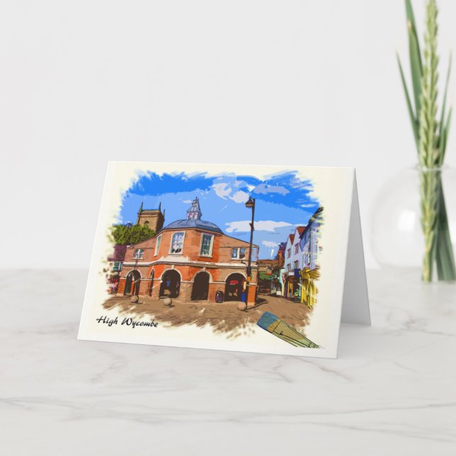 Högt gratulationskort för pepparstickor helgkort (Framsida)