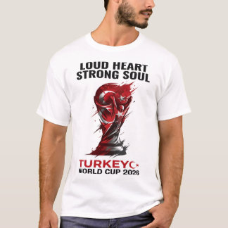 Högt hjärta stark själ t shirt