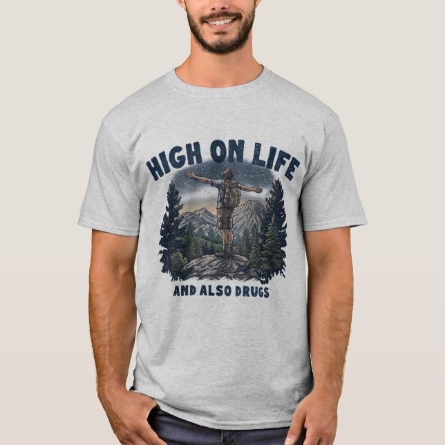 Högt I Livet  T Shirt (Framsida)