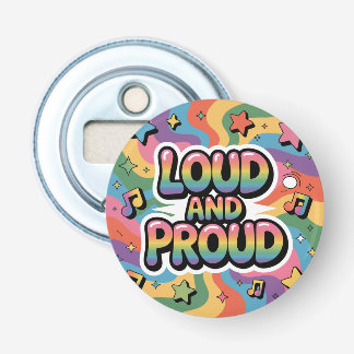 HÖGT OCH STOLT | HBTQ+ Pride-anhängare Flasköppnare