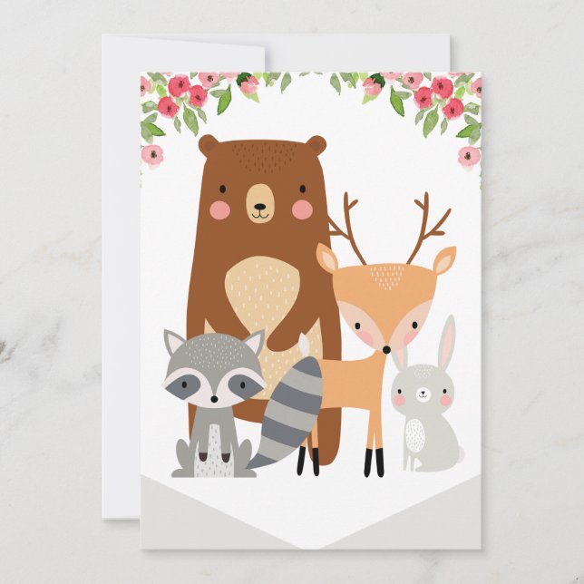 Högt ordförandeskap 1:a födelsedag (lämnat) inbjudningar (Framsida)