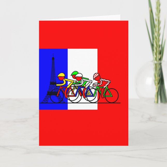 Högt Paris Kort (Framsida)