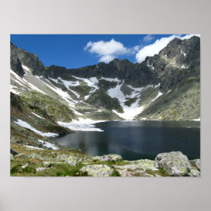 Högt Tatras Slovakia-värde Poster Pappert (proje