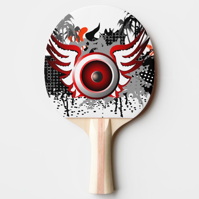 Högtalare Pingisracket (Baksidan)