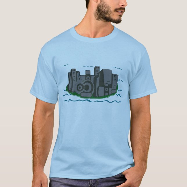 Högtalarestad Tee Shirt (Framsida)