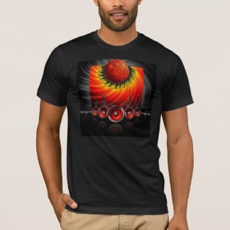 HÖGTALAREUTSLAGSPLATS FÖR EXTAZA DJ T-SHIRT