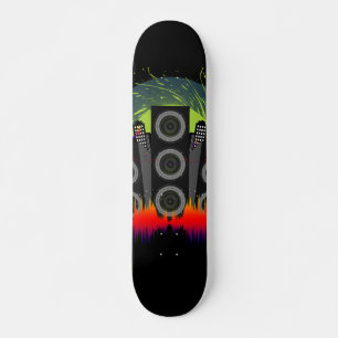 Högtalarfack Mini Skateboard Bräda 18,5 Cm