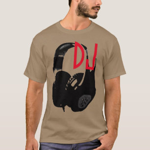 Högtalarfonsdisken DJ-jockey T Shirt